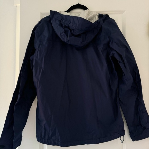 The North Face men’s navy blue hooded parka jacket coat size small - Picture 2 of 4